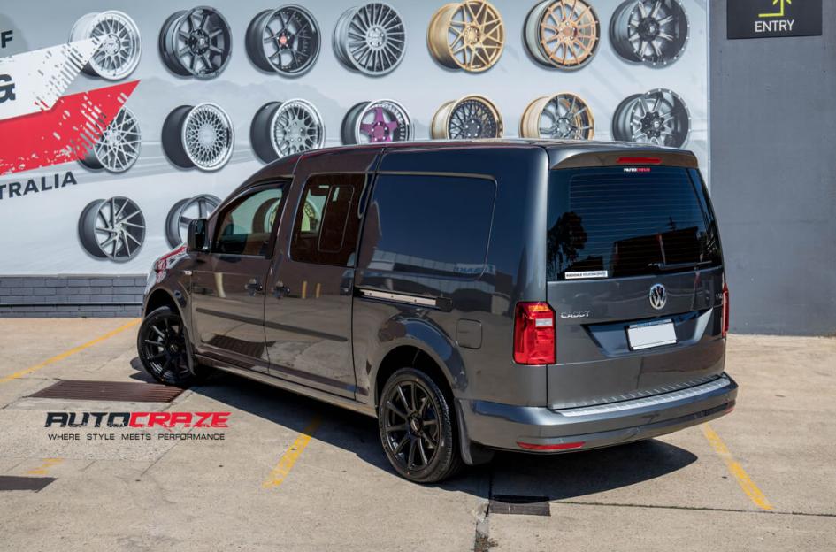 VOLKSWAGEN CADDY CARBINE SATIN BLACK